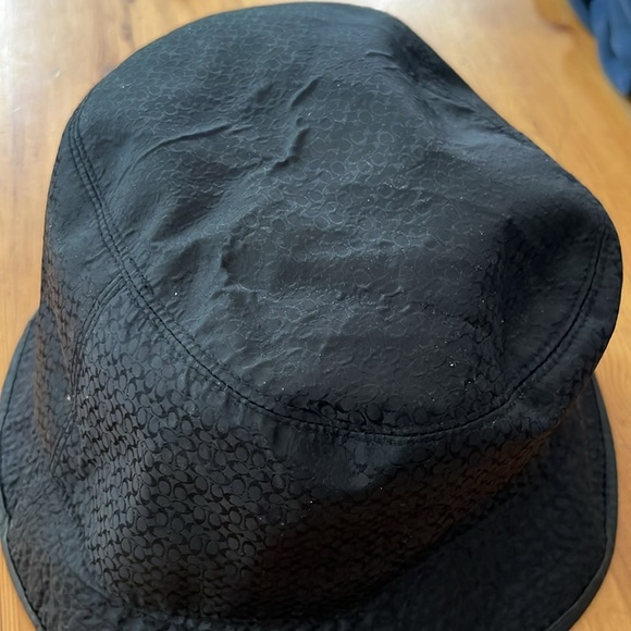 New Without Tags, Coach Black Bucket Hat, size M/L - Picture 3 of 4